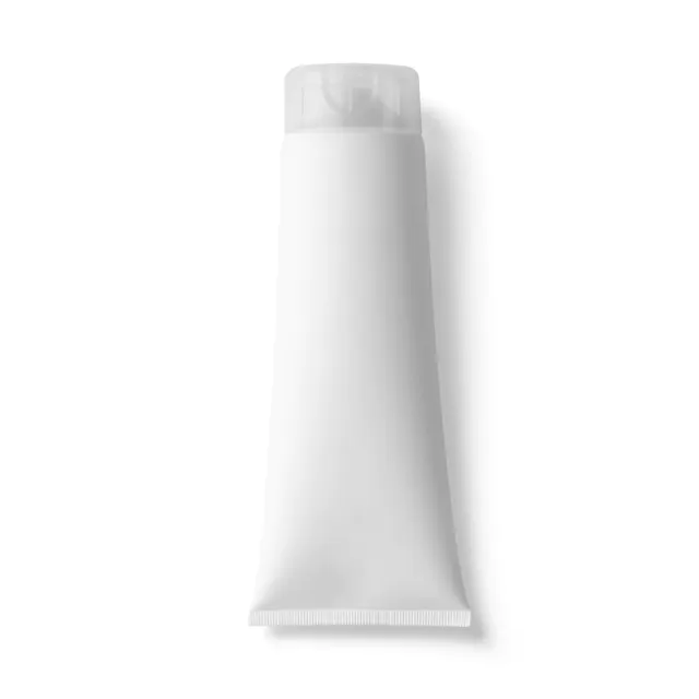 Transparent Lid Hand Cream Tube Mockup